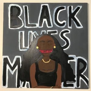 Black Lives Matter Orignal Painting